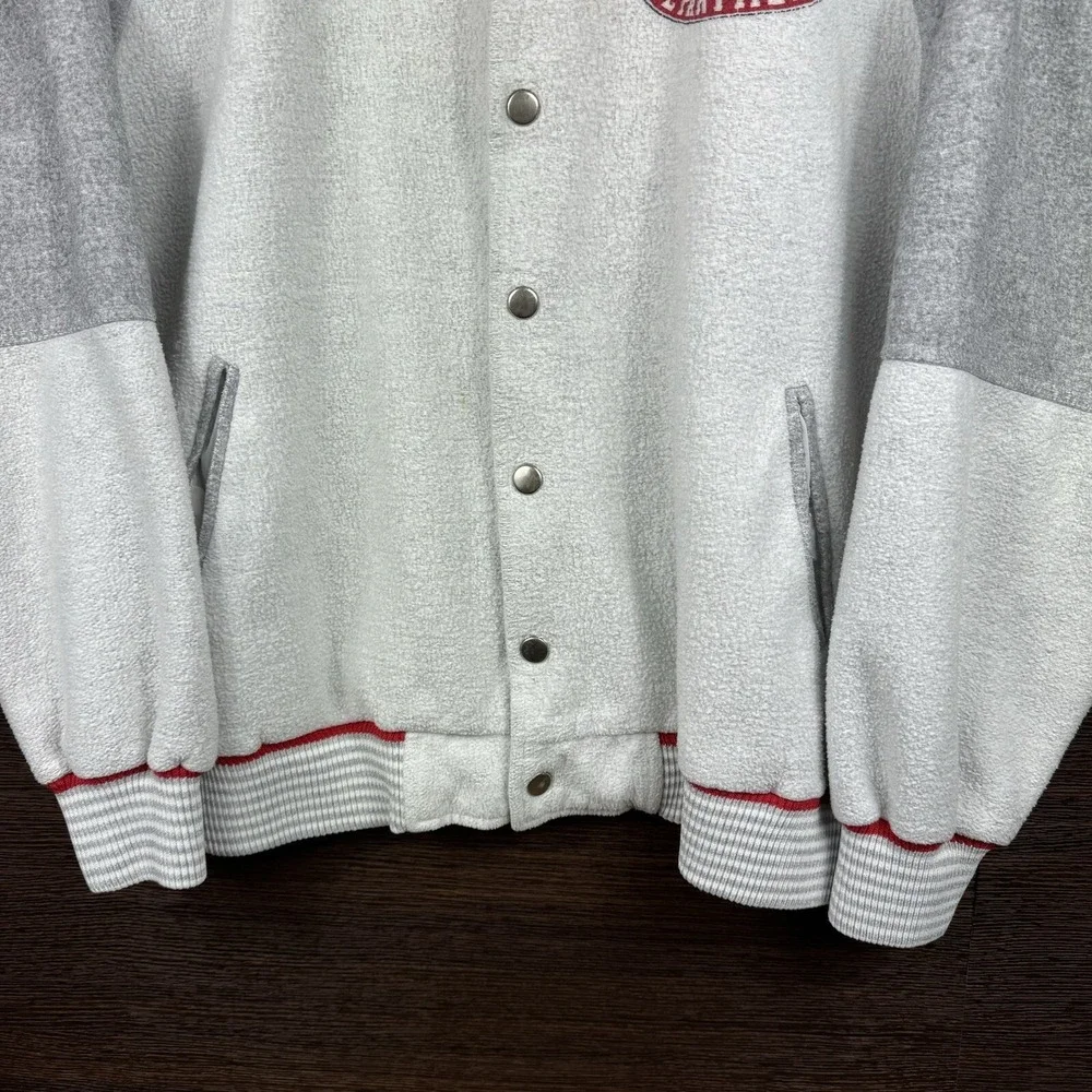 Vintage Wilson Athletic Department Fleece Varsity Jacket size Medium or Large